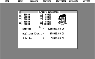 Fussball-ST Plus atari screenshot